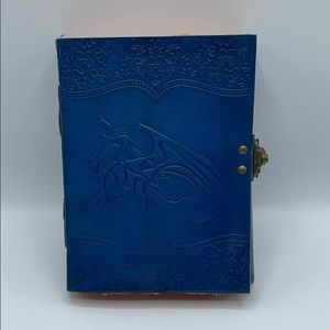 Handmade leather journal